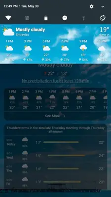 Weather android App screenshot 0