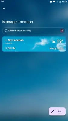 Weather android App screenshot 3