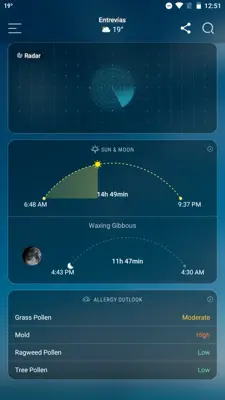 Weather android App screenshot 5